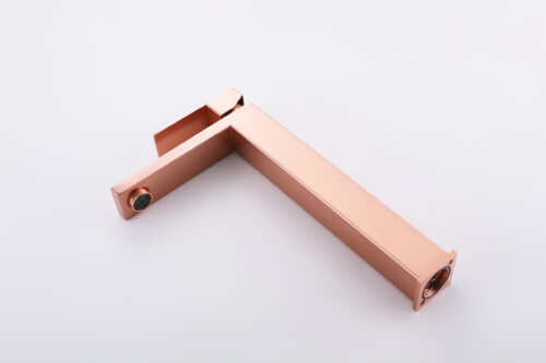 Wastafelkraan mat rose goud