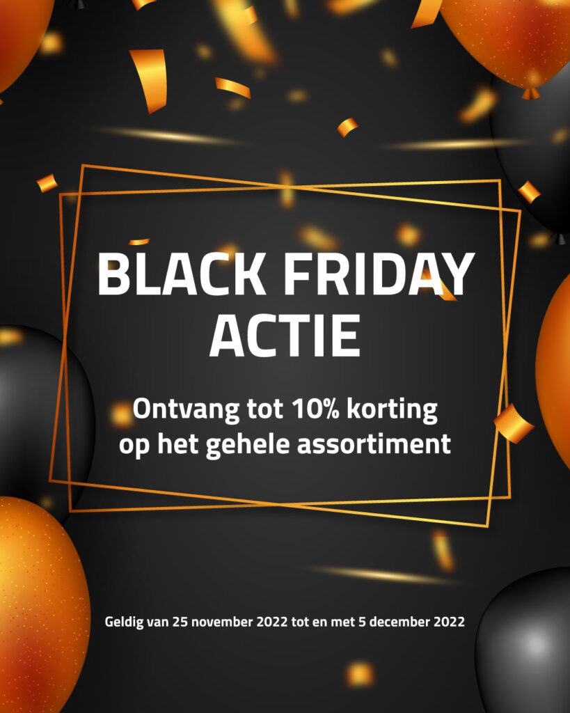 Black Friday deals tot 10% bij Voordeligdesignsanitair.nl