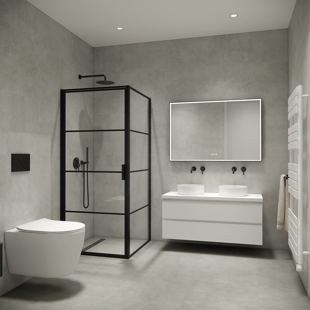 Complete badkamer in Moderne stijl
