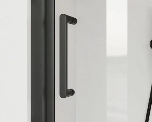 Douchedeur 80x195 Tim mat zwart
