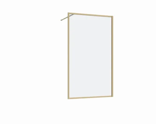 Inloopdouche Enzo 70x200 mat goud