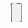 Inloopdouche Enzo 70x200 mat zwart