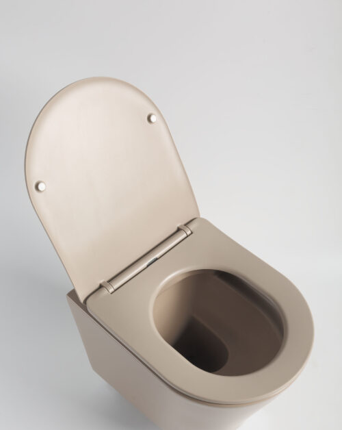 Hangend toilet Julio mat beige