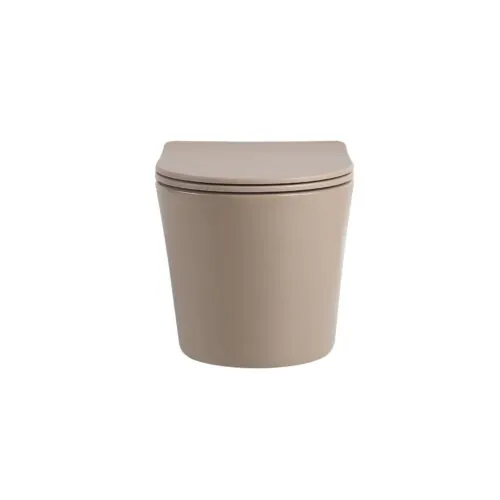 Hangend toilet Julio mat beige