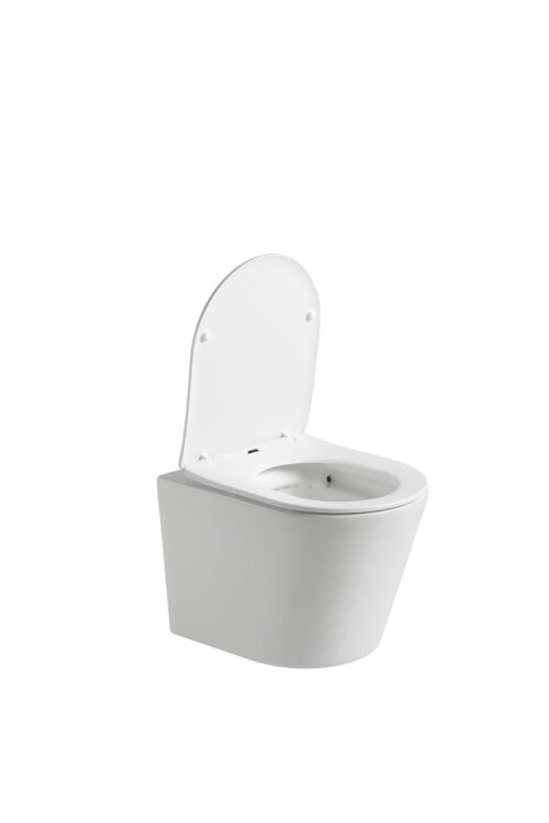 Hangend toilet Julio mat wit