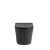 Hangend toilet Julio mat zwart
