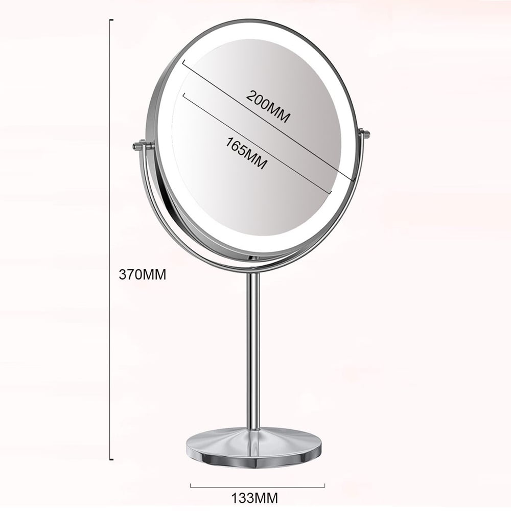 Make-up spiegel op voet (5x vergrotend)