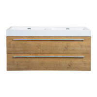 Badkamermeubel mika 120cm eiken