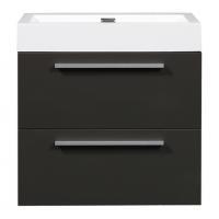 Badkamermeubel mika 60cm mat grijs