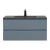 badkamermeubel nero 100cm mat grijs