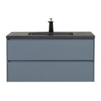 badkamermeubel nero 100cm mat grijs