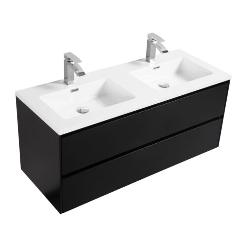 badkamermeubel nero 120cm mat zwart