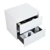 Badkamermeubel nero 60cm hoogglans wit