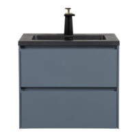 wastafelmeubel 60cm mat grijs