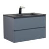 wastafelmeubel 80cm mat grijs