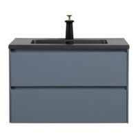 wastafelmeubel 80cm mat grijs