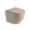 Hangend toilet Pietro mat beige