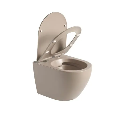 Hangend toilet Pietro mat beige