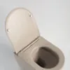Hangend toilet Pietro mat beige