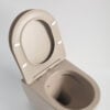 Hangend toilet Pietro mat beige