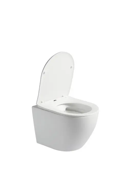 Hangend toilet Pietro mat wit