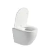Hangend toilet Pietro mat wit