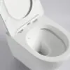Hangend toilet Pietro mat wit