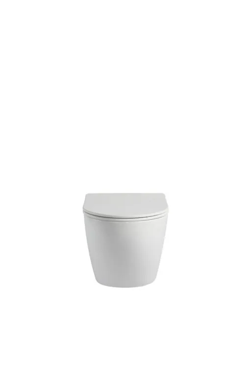 Hangend toilet Pietro mat wit