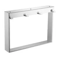 Planchet Guido Gusto voor Douchewand 55x40.5x9cm chroom