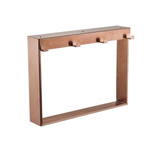Planchet Guido Gusto voor Douchewand 55x40.5x9cm copper