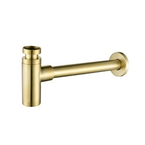 Sifon mat goud 5/4 x 32mm
