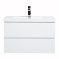 Badkamermeubel summer 80cm hoogglans wit