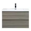 Badkamermeubel summer 80cm mapple grijs