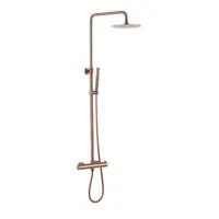 Opbouwregendouche copper