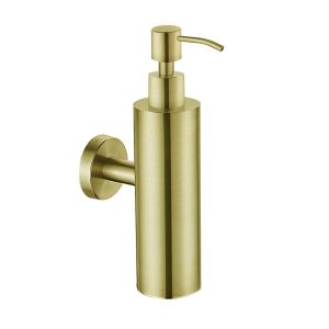 Zeepdispenser mat goud 350ml