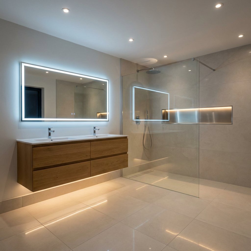 Badkamer verlichting inspiratie