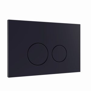 Bedieningspaneel Flat mat zwart