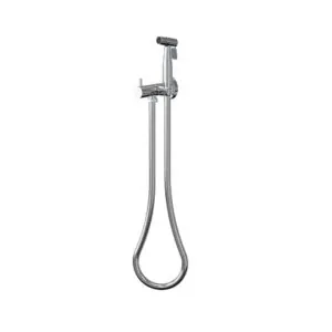 Bidetset met handdouche chroom koud water