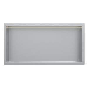 RVS Inbouwnis 30x60x7cm met LED verlichting