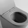 Hangend toilet Julio mat grijs