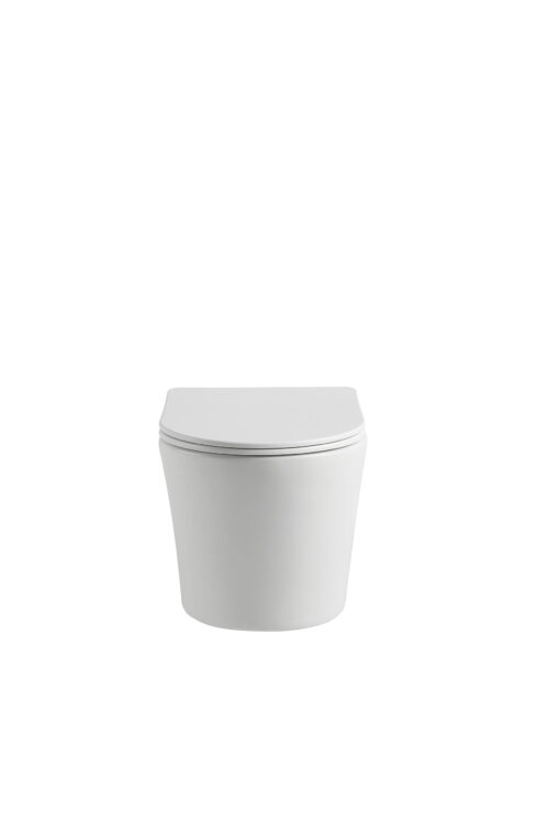 Hangend toilet Julio mat wit
