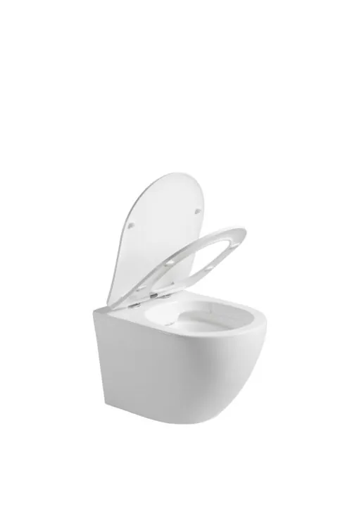 Hangend toilet Pietro glans wit