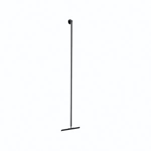Vloerwisser inclusief ophangsysteem 125cm gun metal