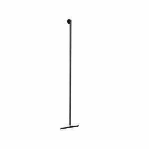 Vloerwisser inclusief ophangsysteem 125cm mat zwart
