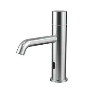Wastafelkraan met sensor chroom